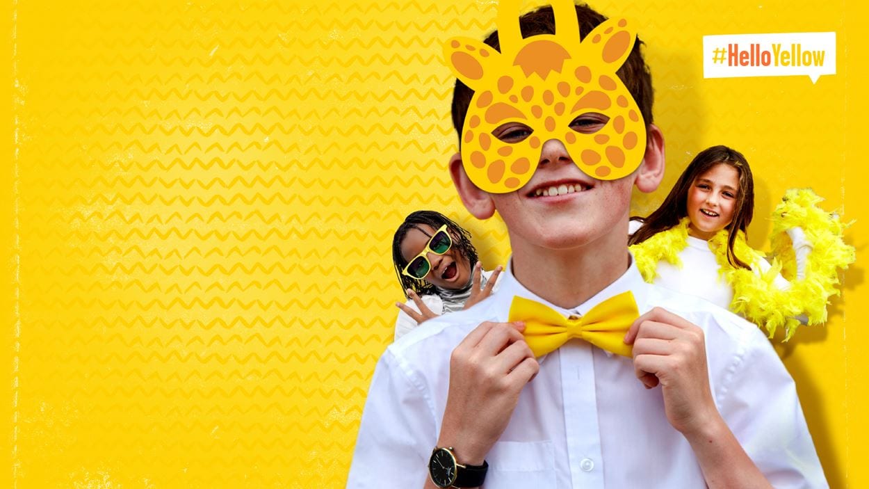 Supporting 'Hello Yellow Day' Wednesday 9 October 2019 Wainwright